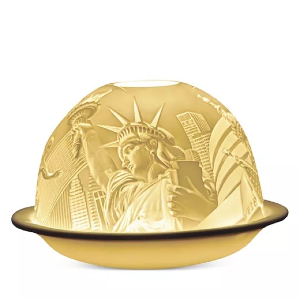 Bernardaud NEW YORK Porcelain Votive Dome Light